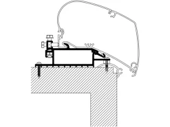 Thule adapter Roof Top
