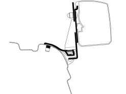 Thule adapter 3200 VW T5/T6 Multirail Reimo