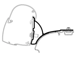 Thule adapter 5102 VW T5/T6 Multivan