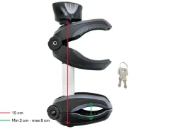 Thule Bike Holder 4 ACUTight fietsklem met afsluitbare fietsklem - grey