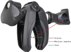 Thule Bike Holder 1 ACUTight korte fietsklem - silver