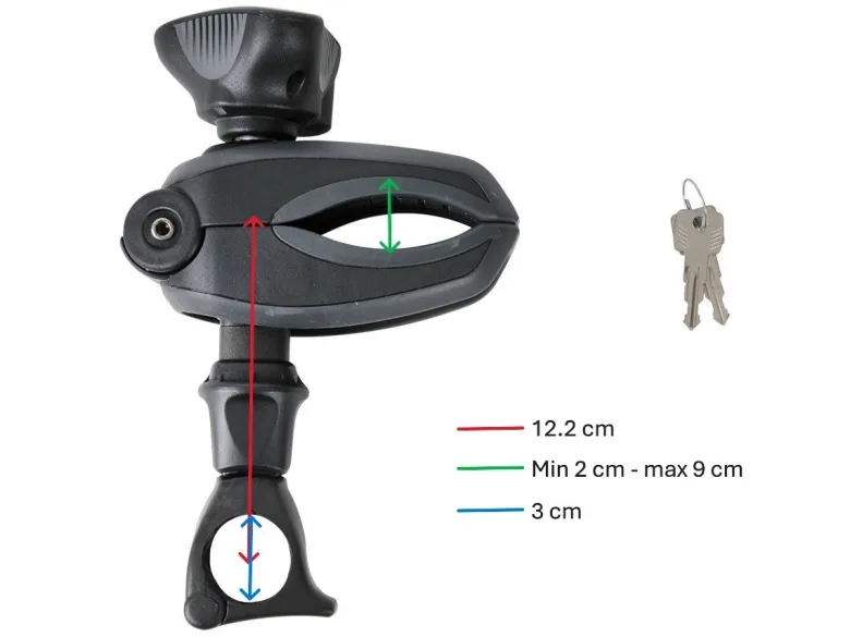 Thule Bike Holder 1 ACUTight korte fietsklem – black
