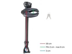 Thule Bike Holder 2.5 ACUTight lange fietsklem – black
