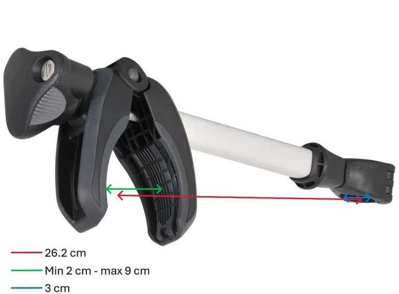 Thule Bike Holder 2 ACUTight middellange fietsklem - silver
