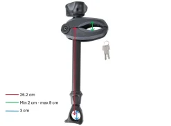 Thule Bike Holder 2 ACUTight middellange fietsklem – black
