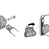 Thule Connection Pieces Tension Rafter 5003