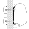 Thule Flat adapter Serie 5 75 cm