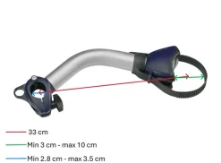 Thule Omni-Bike Holder 2-3 lange fietsklem - silver