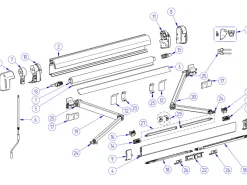 Thule Omnistor centrale houder staander 5200