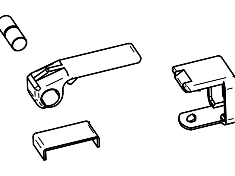 Thule Omnistor set hoogtestelclips V1 staander