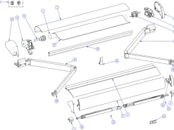 Thule Omnistor set houders Tension Rafter 6002