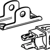 Thule Omnistor set metalen voetjes V2 staander