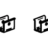 Thule Omnistor set scharnierstukken staander 3200