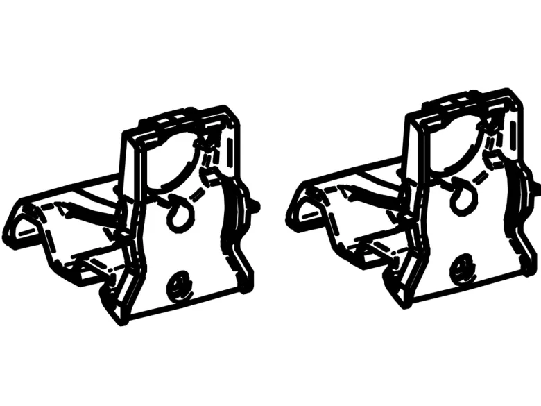 Thule Omnistor set vaste houders cassette Tension Rafter 6300