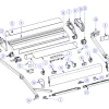 Thule Omnistor set vastzetknoppen Tension Arms 8000/9200