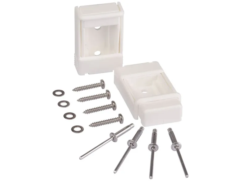 Thule Omnistor set wandhouders wit
