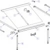 Thule Omnistor 1200 staander 350-550
