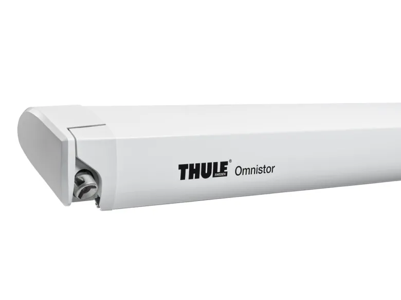 Thule Omnistor 6300 wit 400 Mystic Grey cassetteluifel