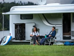 Thule Omnistor 5200 wit 260 Mystic Grey cassetteluifel