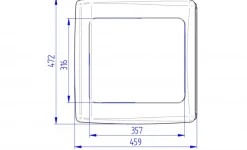 Thule Omni-vent Translucent 2009 12V dakluik
