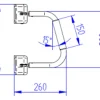 Thule short security handrail