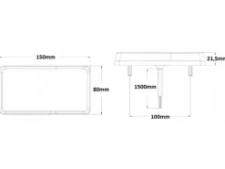 Tip-it 3 functies led achterlicht
