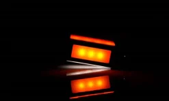 Tip-it neon links Led breedtelamp