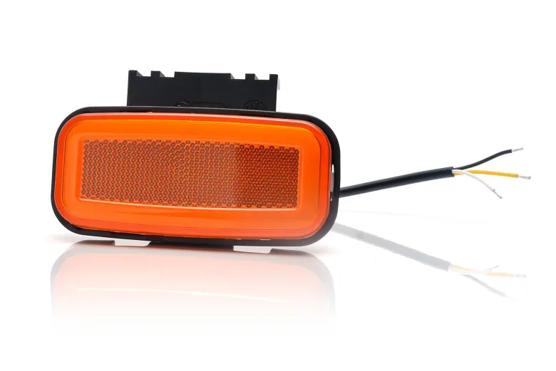 Tip-it neon oranje Led zijmarkeringslamp met richtingaanwijzer