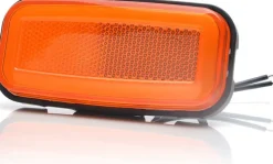 Tip-it neon oranje Led zijmarkeringslamp met richtingaanwijzer