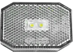 Tip-it 12 volt aspock flexipoint witte Led markeringslamp