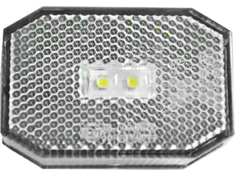Tip-it 12 volt aspock flexipoint witte Led markeringslamp