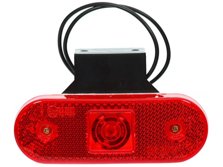 Tip-it 12/24 volt Led markeerlicht met steun - Red
