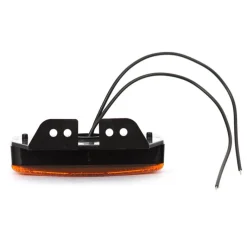 Tip-it 12/24 volt Led zijmarkeringslamp met steun - Orange