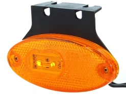 Tip-it 12V/24V Led Zijmarkering met steun - Orange