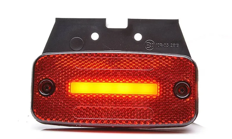 Tip-it 114 x 54 mm neon led markeerlamp met steun - Red