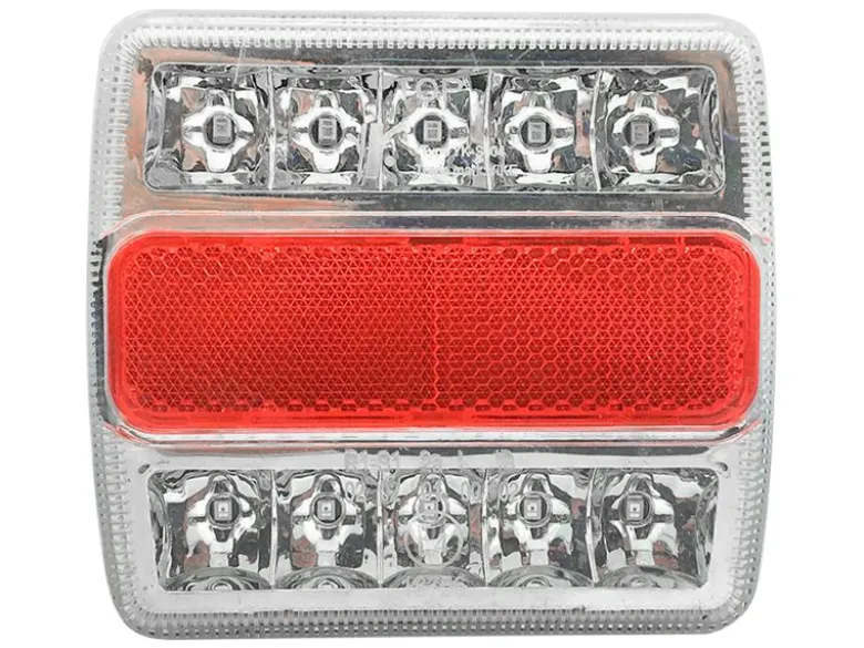 Tip-it 98x98 mm 12 volt Led achterlicht