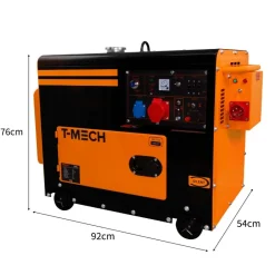 T-Mech 6000 watt diesel generator