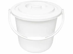 Toiletemmer met deksel - 6,5 liter