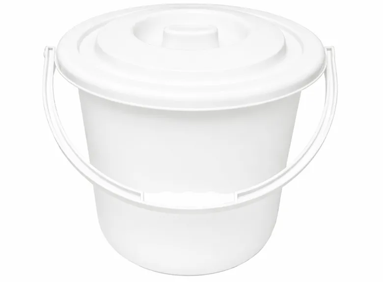 Toiletemmer met deksel - 6,5 liter