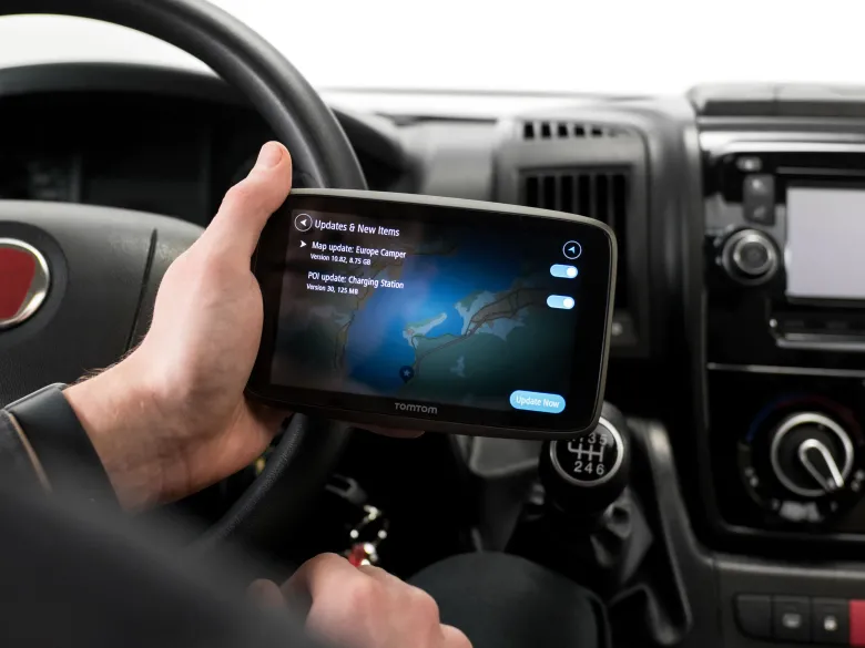 TomTom Go Camper Tour Navigatie