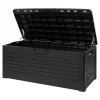 Toomax florida - donker grijs 550 liter opbergbox