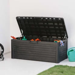 Toomax florida - donker grijs 550 liter opbergbox