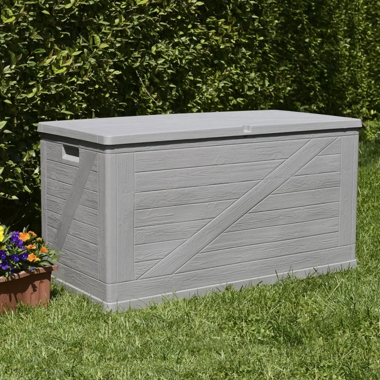 Toomax Wood 420 liter opbergbox - grey