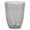 Transparant grijs Ø8.50 cm glas