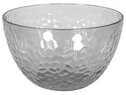 Transparant grijs Ø14 cm schaal