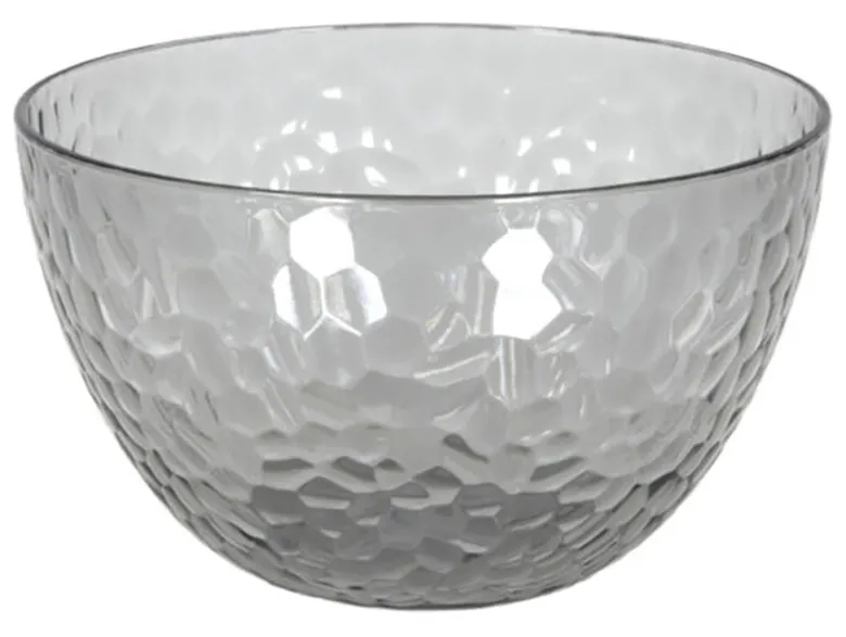 Transparant grijs Ø14 cm schaal