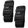 Travelhawk Black Kofferriem - Set van 2