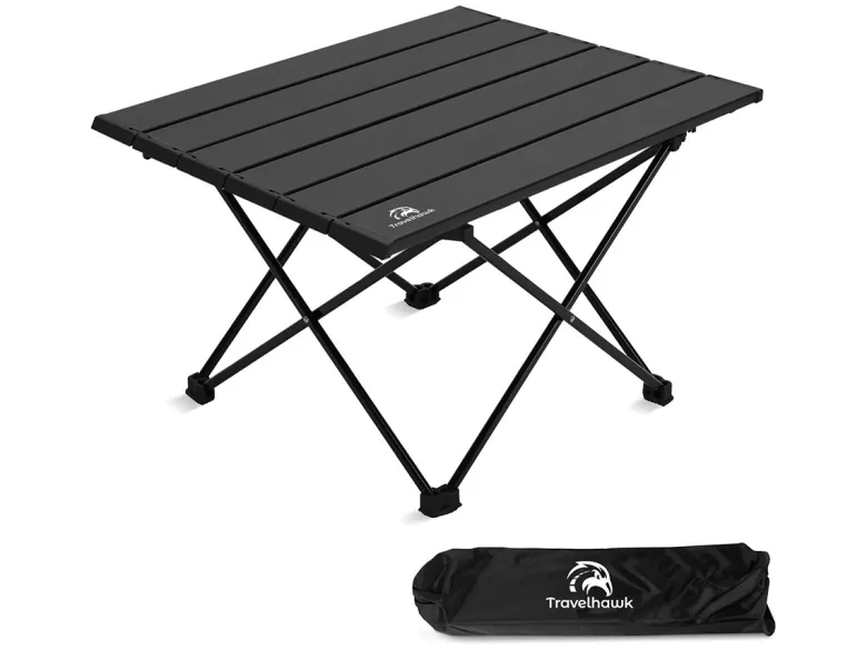 Travelhawk inklapbare campingtafel - 56 x 40 cm