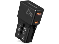 Travelhawk internationale reisstekker - Black