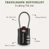 Travelhawk Kofferslot - TSA Reisslot - 3 stuks